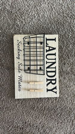 Laundry 🧺 sign