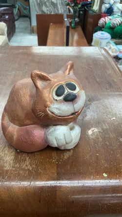 Ceramic Squirrel Figurine