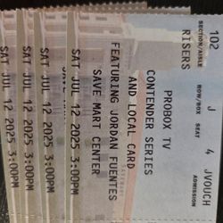 Pro Box Contender Series: Boxing Tickets