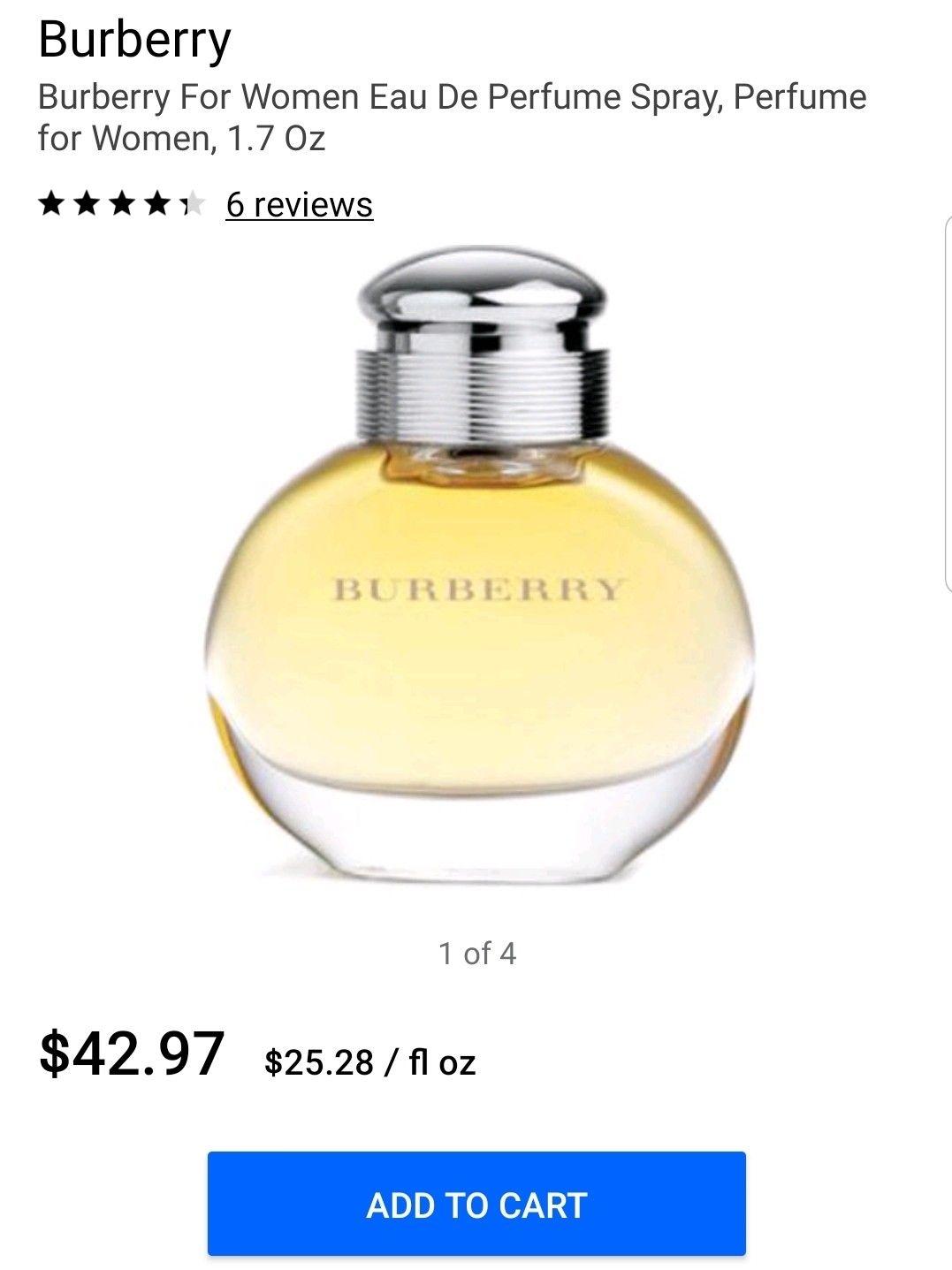 Burberry for Women, New Sealed. $35