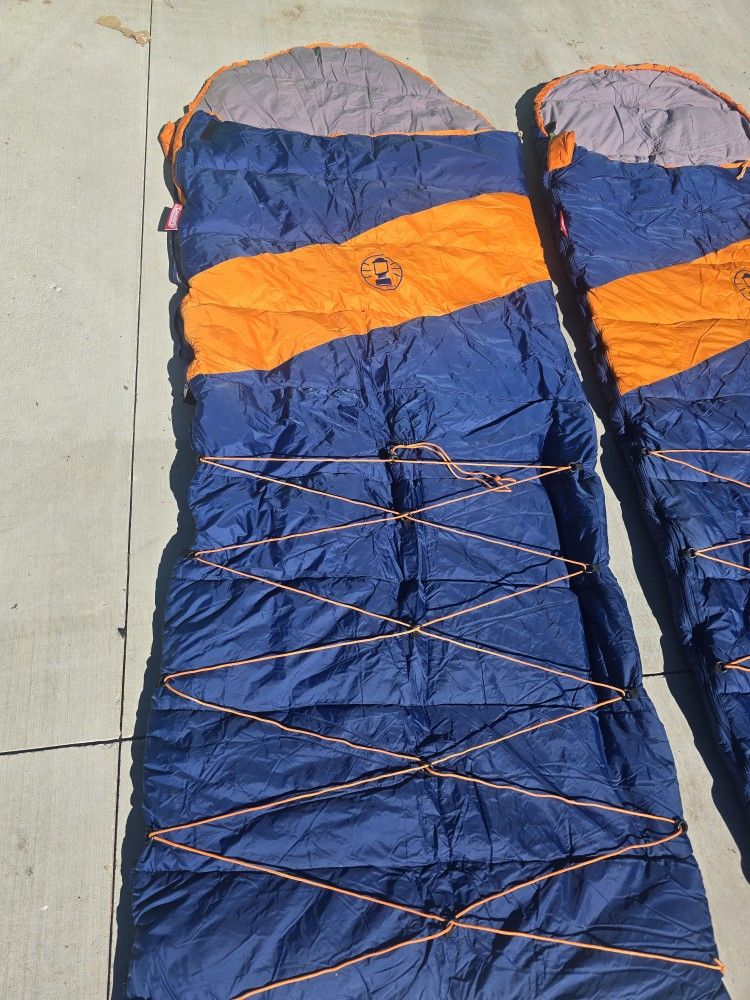 Matching Sleeping Bags Coleman