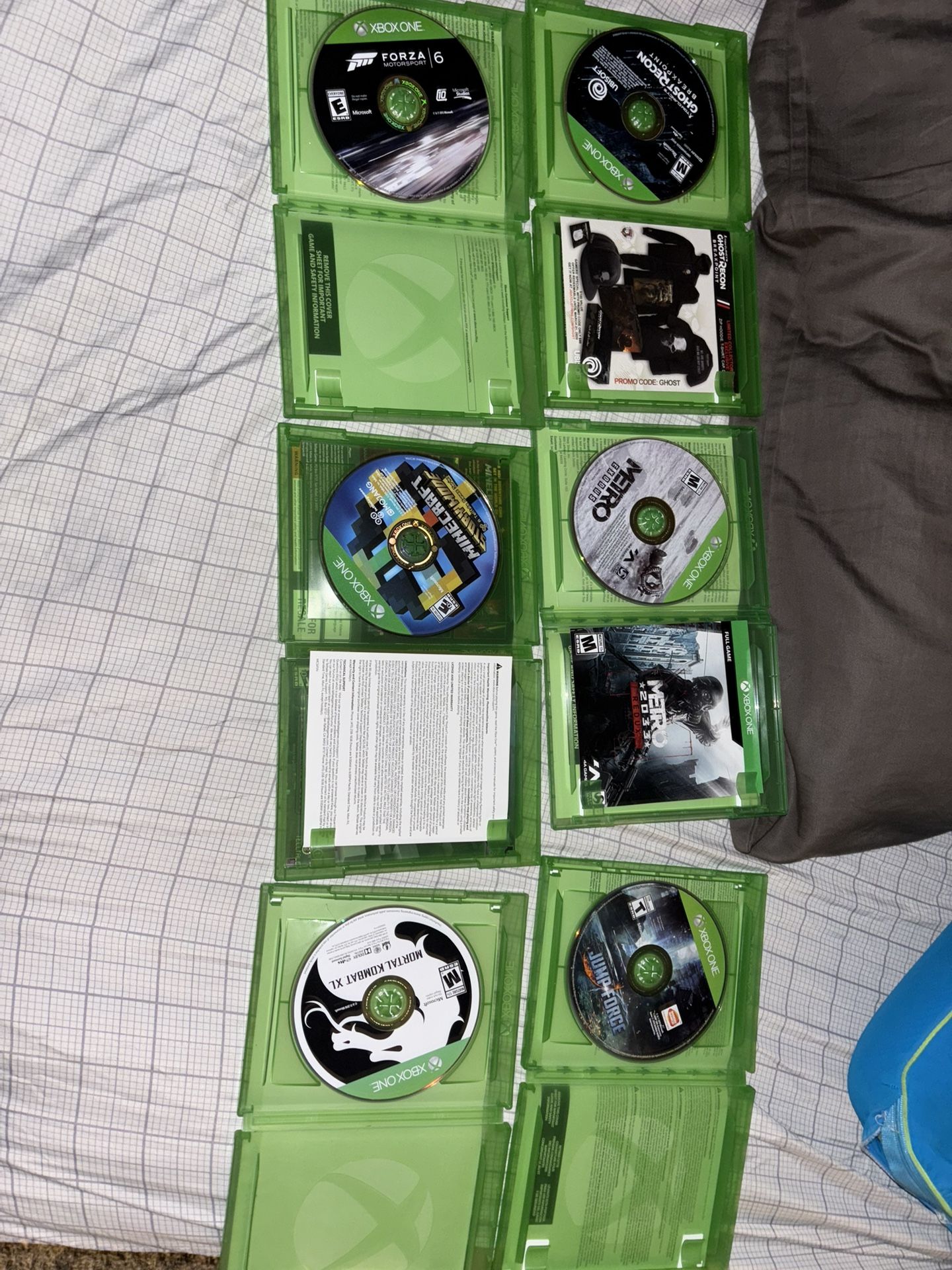 6 Xbox ONE Games
