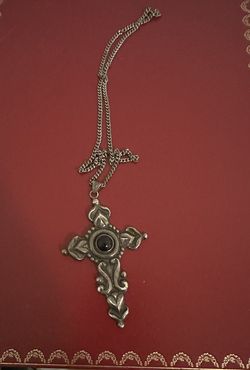 Antique Cross Necklace