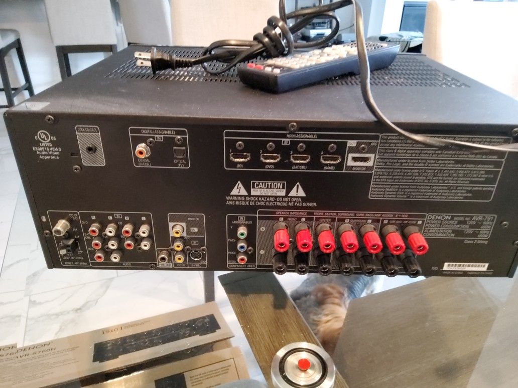 Denon Av Surround Receiver AVR791 for Sale in Lacey, WA OfferUp