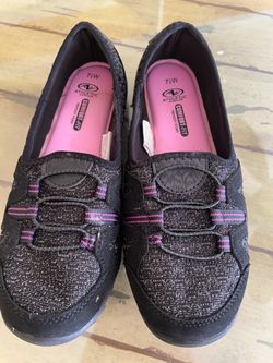 Athletic Works Comfort Fit Slip-On Shoes Size 7.5W