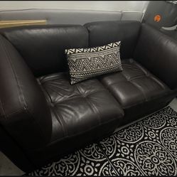 Leather Couch (2 Pieces)