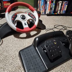 MC2 Wired Racing Wheel with Pedals
