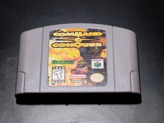 Nintendo N64 Command N Conquer Tested