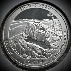 (8) 2014 S America The Beautiful 90% Silver Quarters