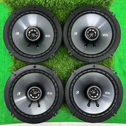 Kicker 48ESC65 6.5” 2-Way Coaxial Car Speakers