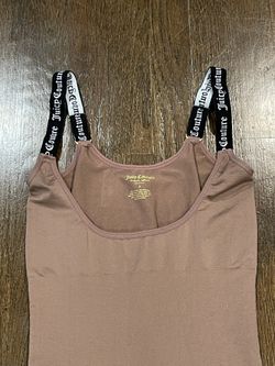 Tan Juicy Couture cami top