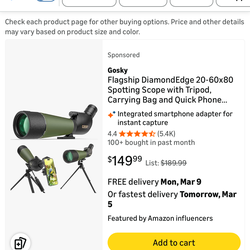 gosky spotting scope