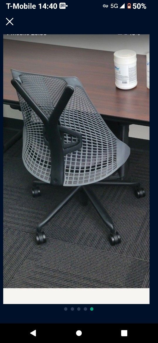 4x Matching Herman Miller Sayl Office Chair Mesh ergonomic Fully Loaded Delivery Available