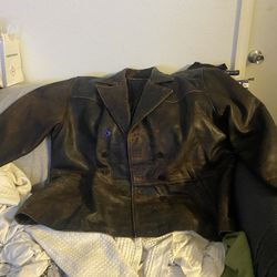 Mens Leather Jacket; Posting For A Friend; Serious Inquiries Only