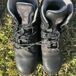 Mens Wolverine Work Boots Used 9.5 Composite Toe