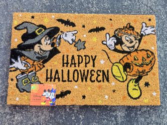 🎃 Mickey Mouse Halloween Outdoor Mat 🎃
