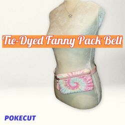 Tie-Dyed Fanny Pack Belt