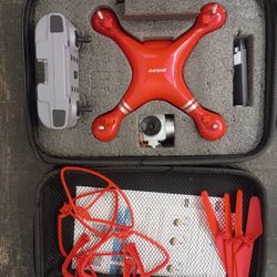 Syma X8HG Drone New Altitude Hold Mode Headless 3D Flips RC Quadcopter with 8MP Camera Red
