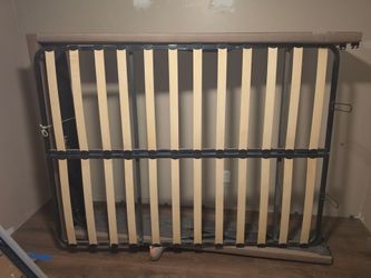 Bed frame lift up storage