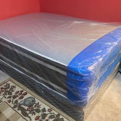 double sided Full Matress and Box Spring