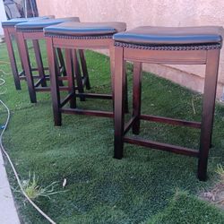 Set Of  4 Stools 
