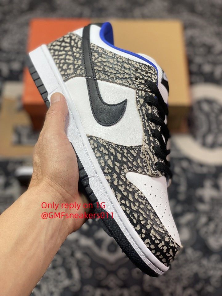 Supreme x Dunk Low Pro SB 'White Cement'
