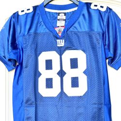 YOUTH:  MED + LARGE - GIANTS #88 HAKEEM NICKS JERSEY
