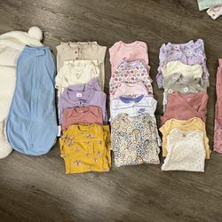 New Born To 6 Months Baby Girl Clothes 