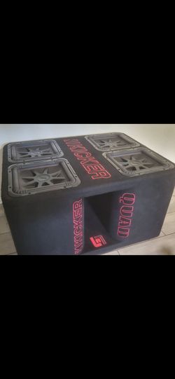Kicker quad box