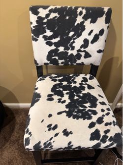 Stools black and white print