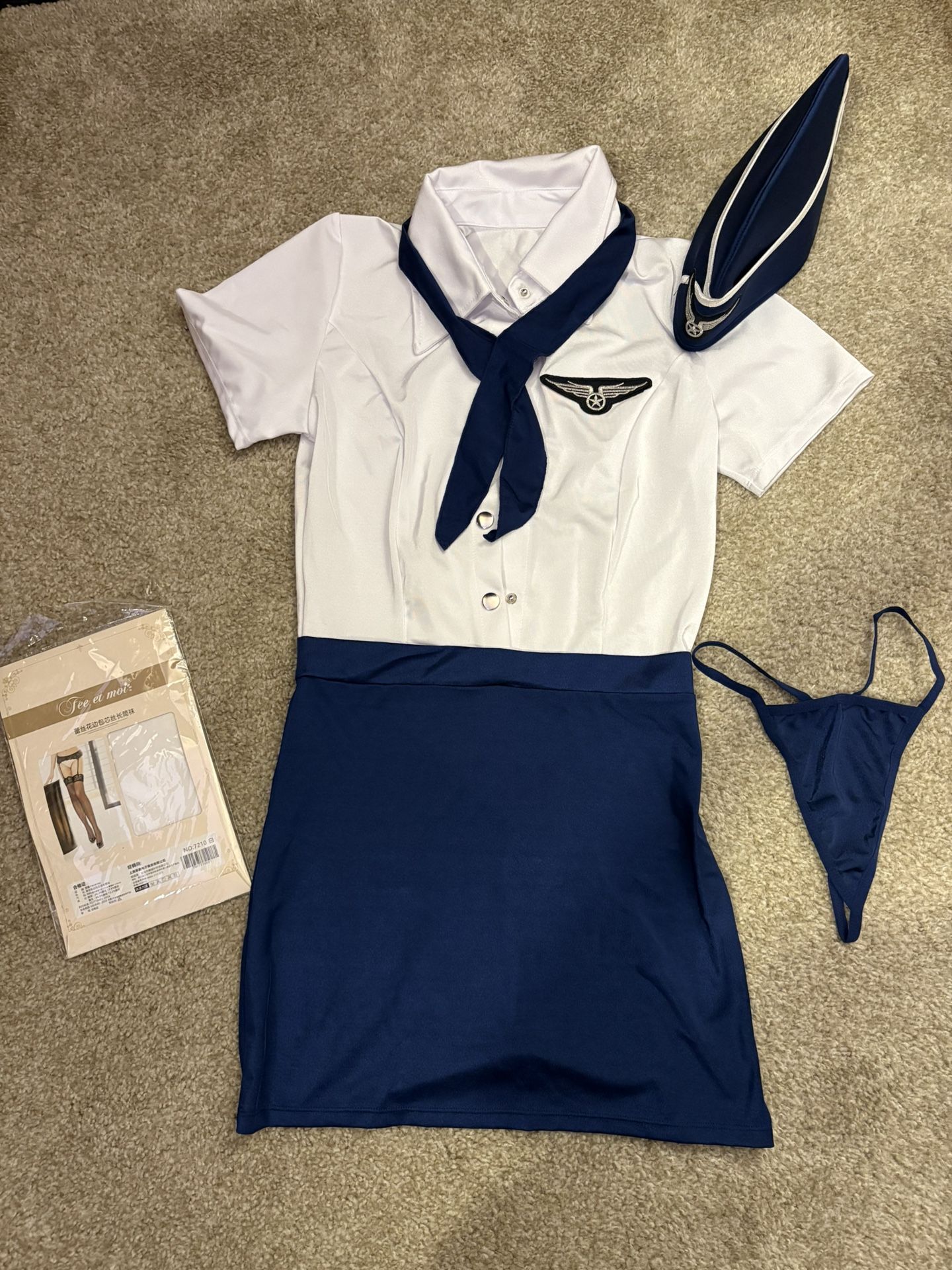 Sexy Flight Attendant Halloween Costume