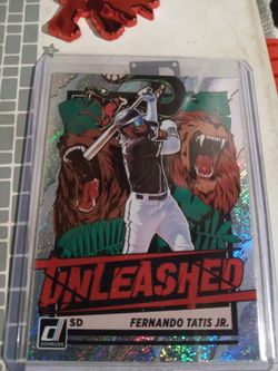 Fernando Tatis Jr.  " UNLEASHED " Donruss