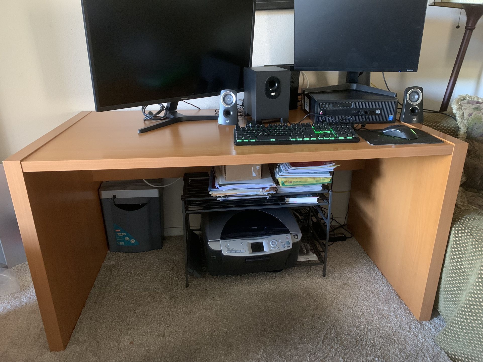 IKEA Compress wood Laminate top Desk