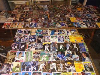 Assorted Baseball Football Basketball Cards Around 1000 Cards