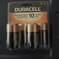 2x DURACELL C BATTERIES PACKS $10$