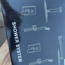 New Gold Shower System Kit