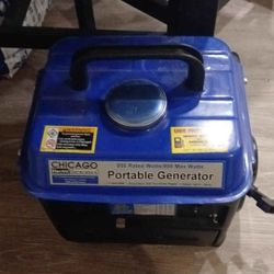 Small, Personal, Job Site Generator For Work Or Camping  2 Stroke