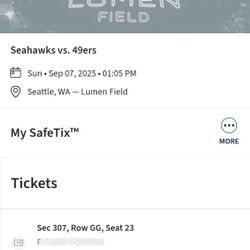 Seahawks Vs 49ers