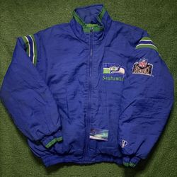 Vintage Seattle Seahawks Jacket Pro Player X-Large