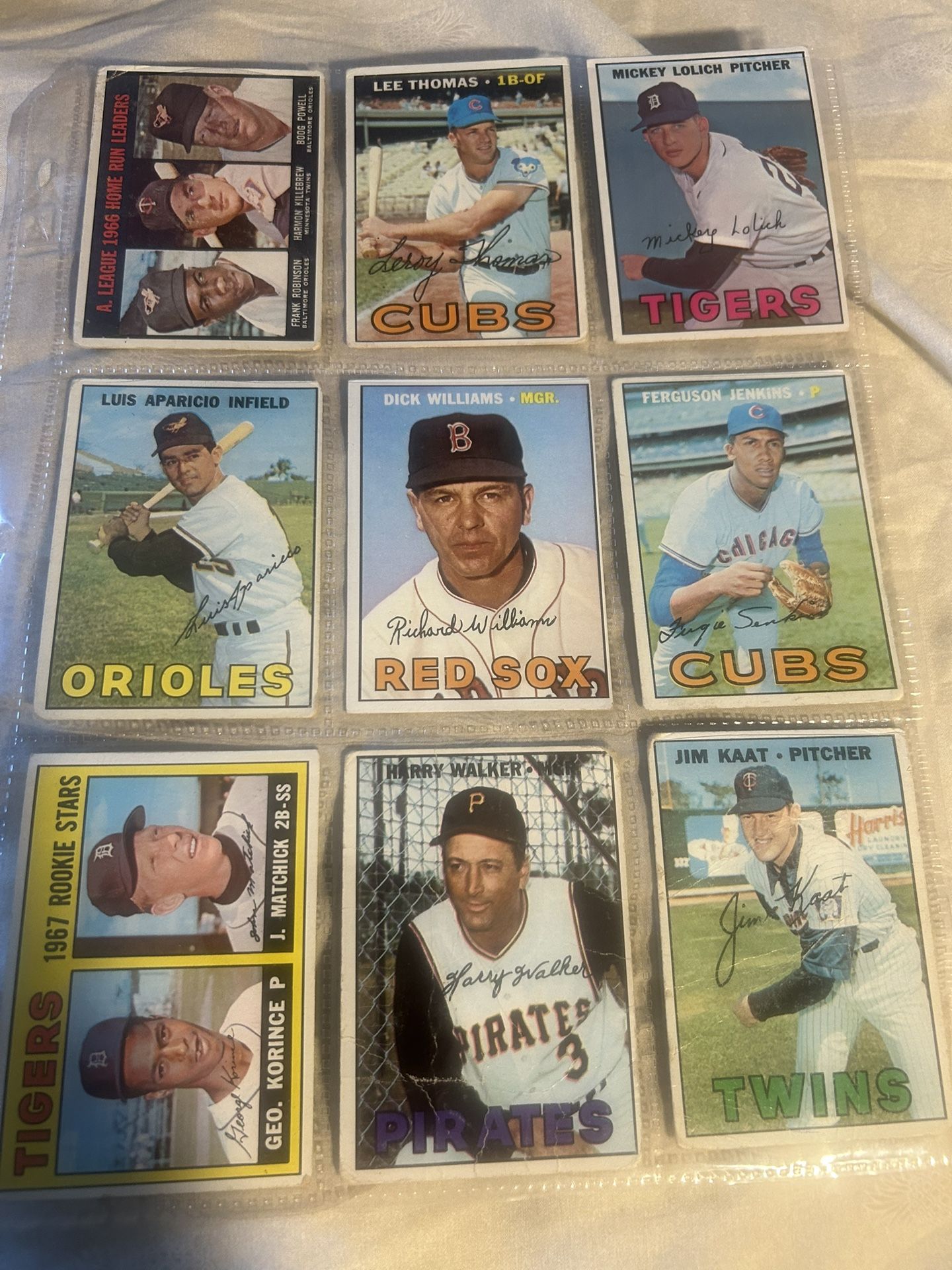 67 Topps Baseball Lot
