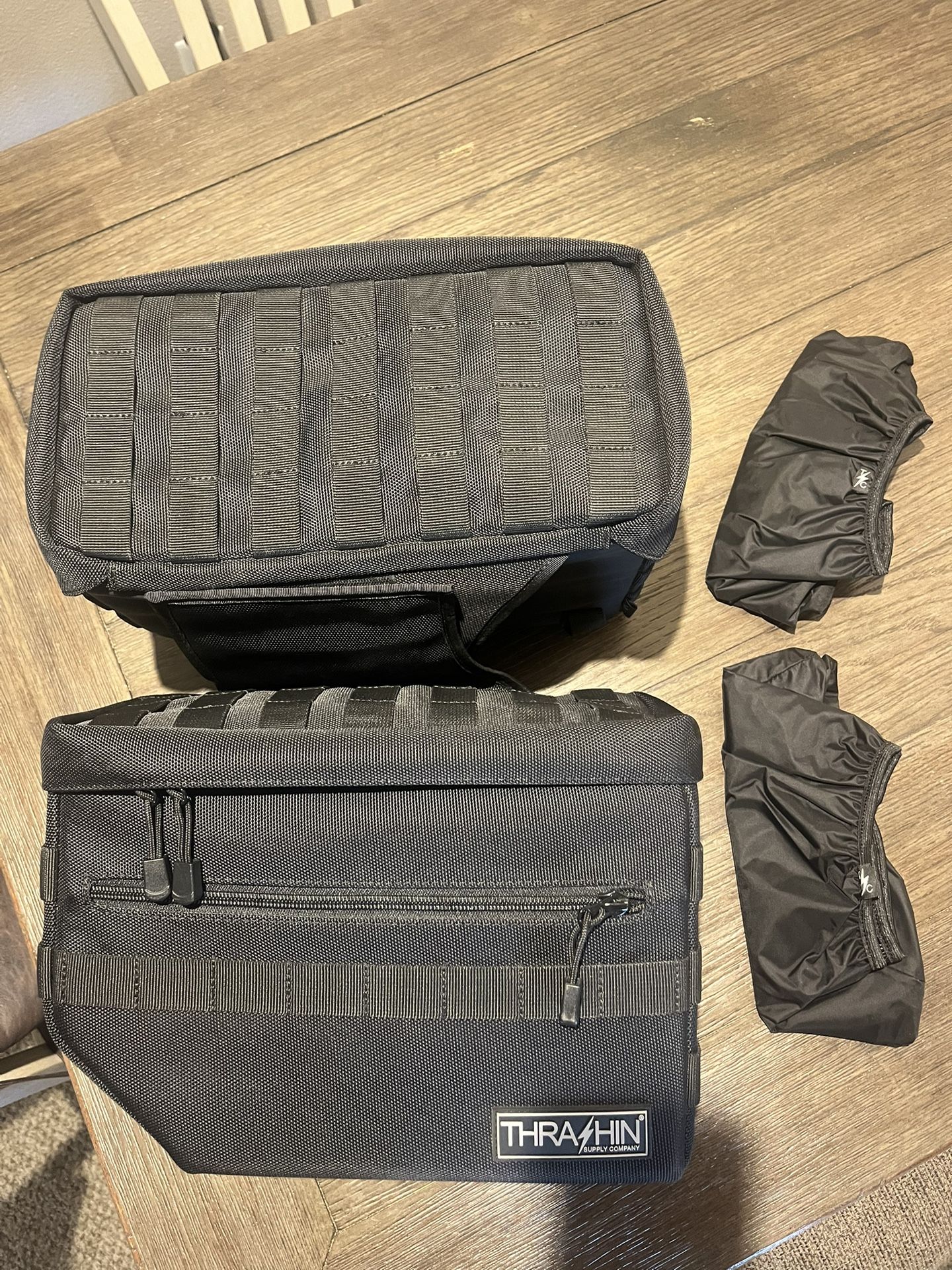 Thrashin Supply / Harley Davidson Motorcycles “Escape” Saddlebags 