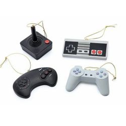 Classic Video Game Controller Ornament Set