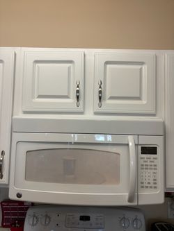 GE Over-the-Range Microwave White