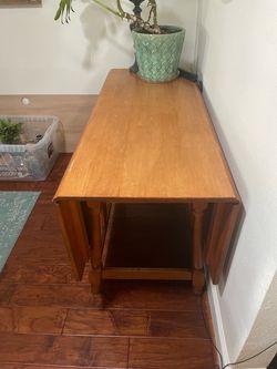 Solid Oak Dropleaf table