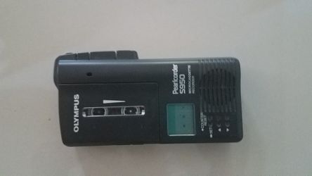 Olympus pearlcorder s950 microcassette recorder