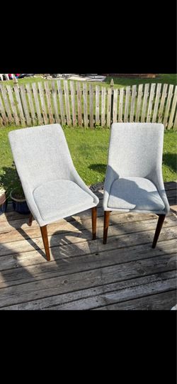 2 MCM CONTEMPORARY CHAIRS $30 OBO