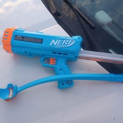 Nerf Dog Toys Gun And Light Up Stick 