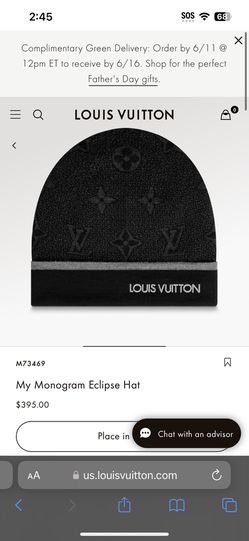 Shop Louis Vuitton MONOGRAM My monogram eclipse hat (M73469) by