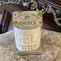 ‘Angela’ Name Candle