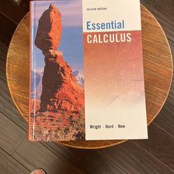 Essential Calculus, Second Edition, Wright, Hurd, New